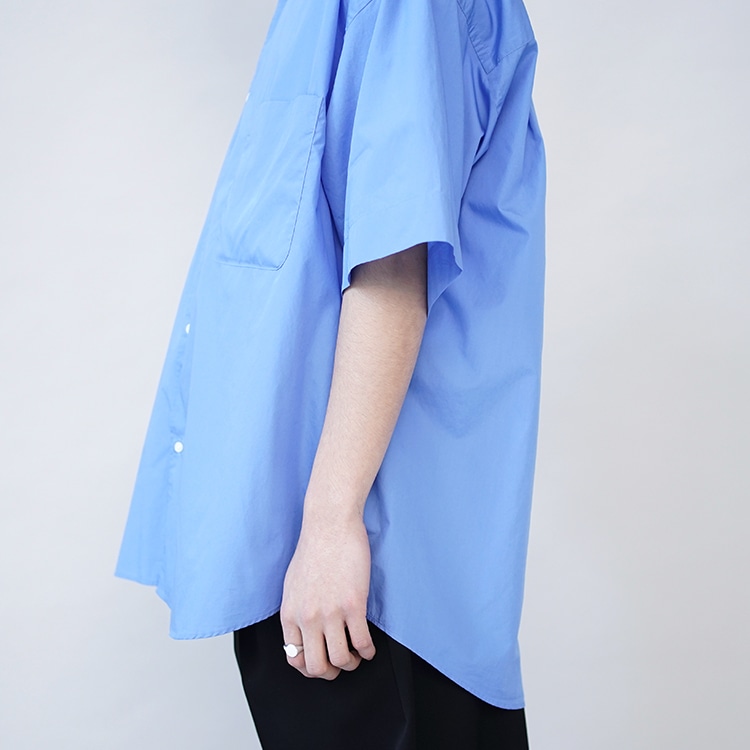 Graphpaper(グラフペーパー) / Broad S/S Oversized Regular Collar Shirt