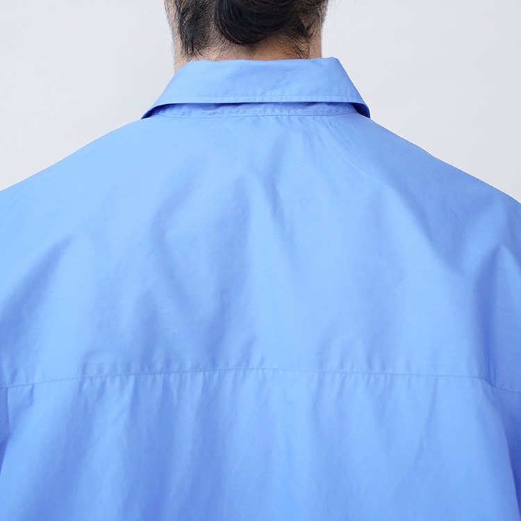 Graphpaper(グラフペーパー) / Broad S/S Oversized Regular Collar Shirt