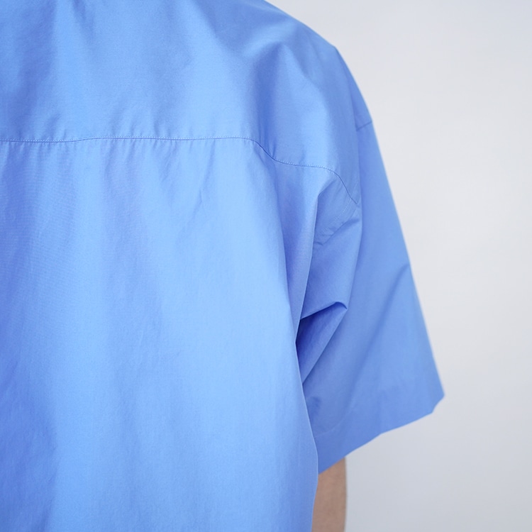 Graphpaper(グラフペーパー) / Broad S/S Oversized Regular Collar Shirt