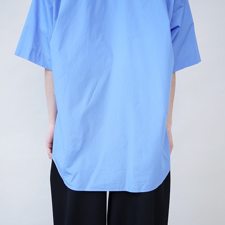 Graphpaper(グラフペーパー) / Broad S/S Oversized Regular Collar Shirt