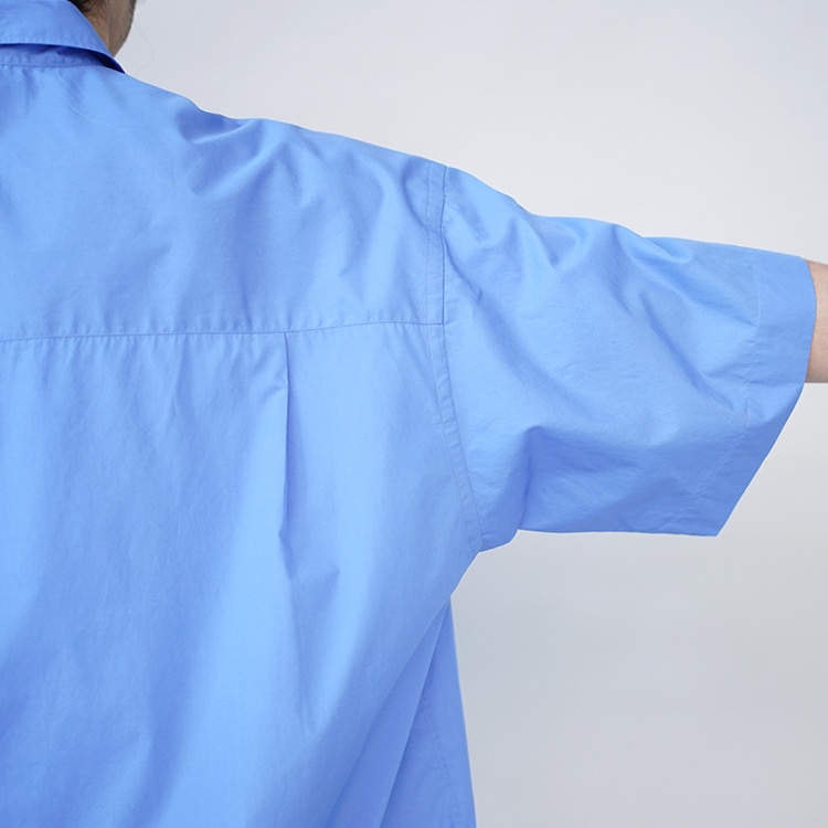 Graphpaper(グラフペーパー) / Broad S/S Oversized Regular Collar Shirt