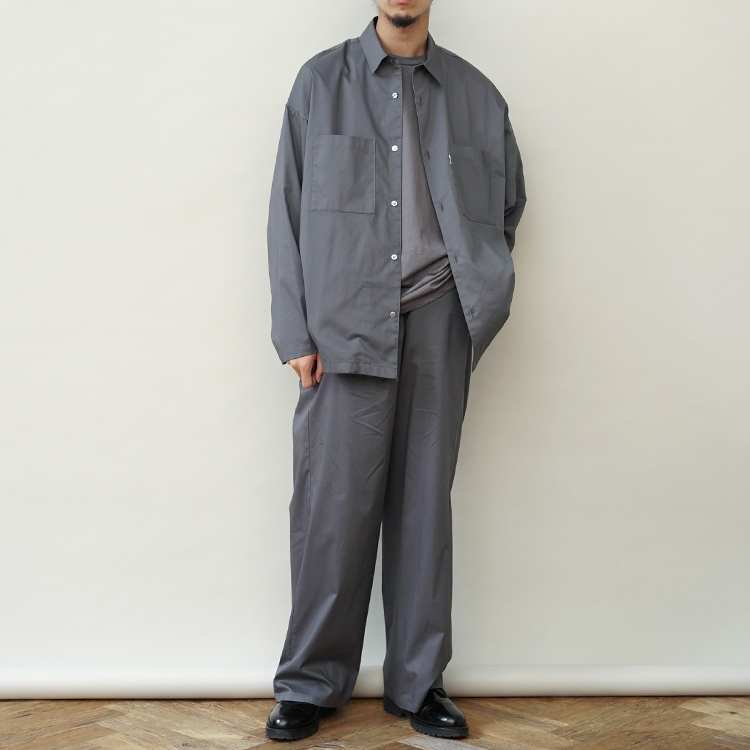 Graphpaper(グラフペーパー) / L/S Oversized Box Shirts