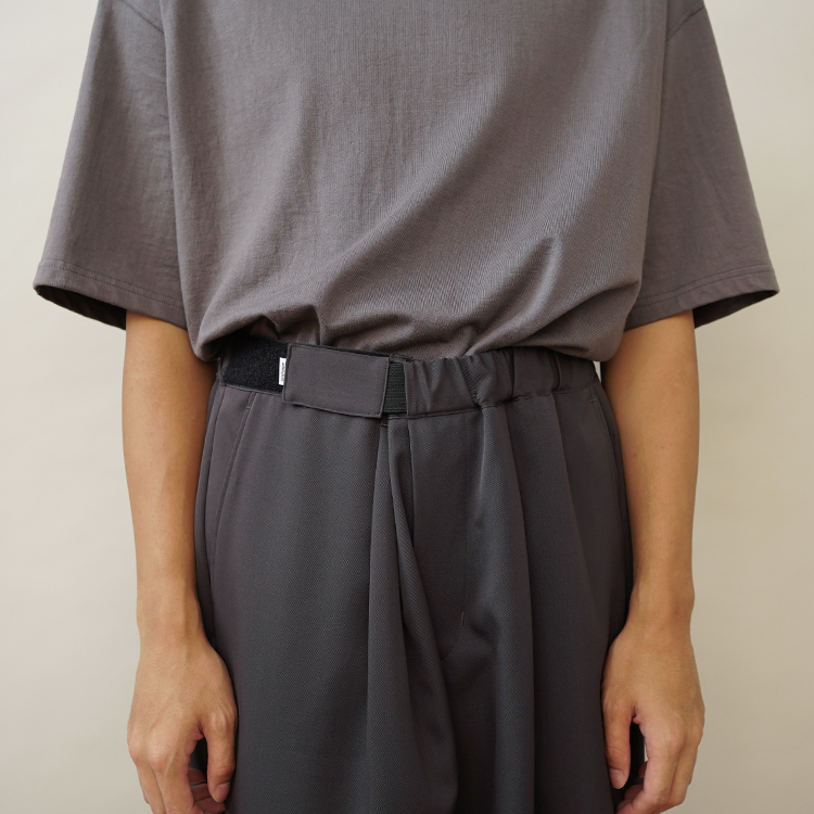 Graphpaper(グラフペーパー) / Scale Off Wool Wide Chef Pants