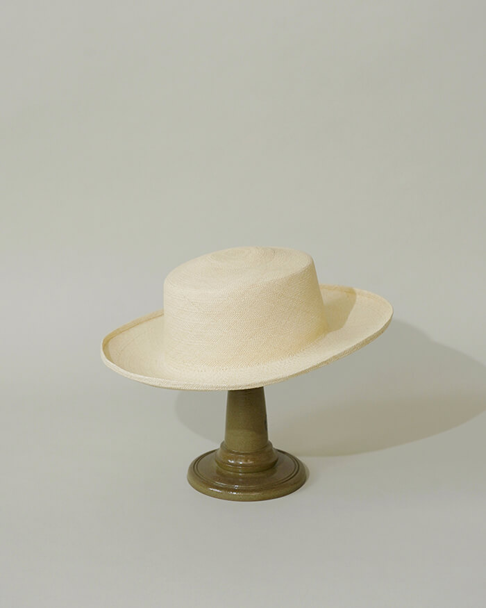 ORRS FLAT CLOWN PANAMA HAT - Grade.8