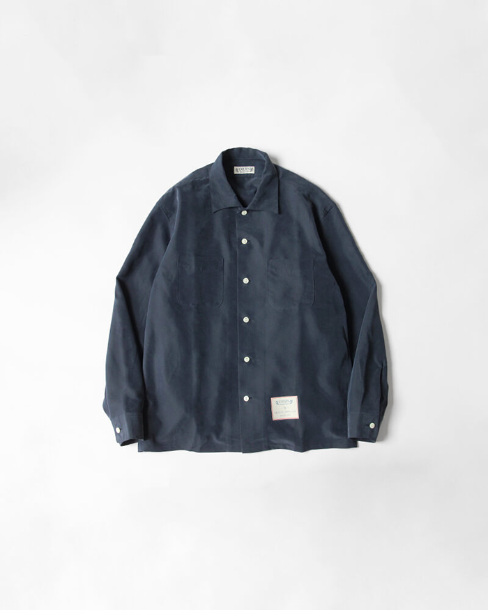 ORRS OPEN COLLER SHIRT NAVY