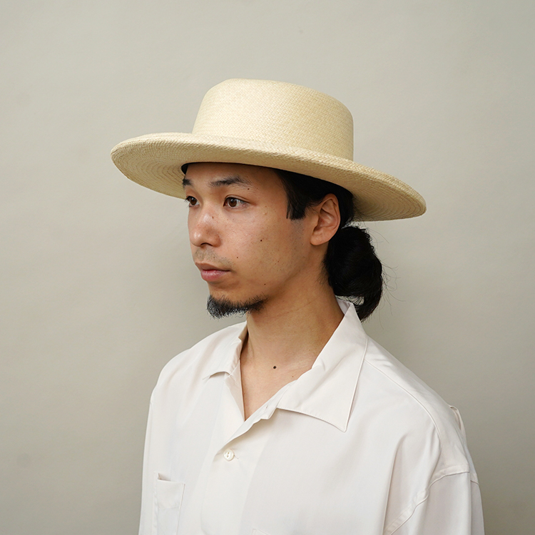 FLAT CLOWN PANAMA HAT