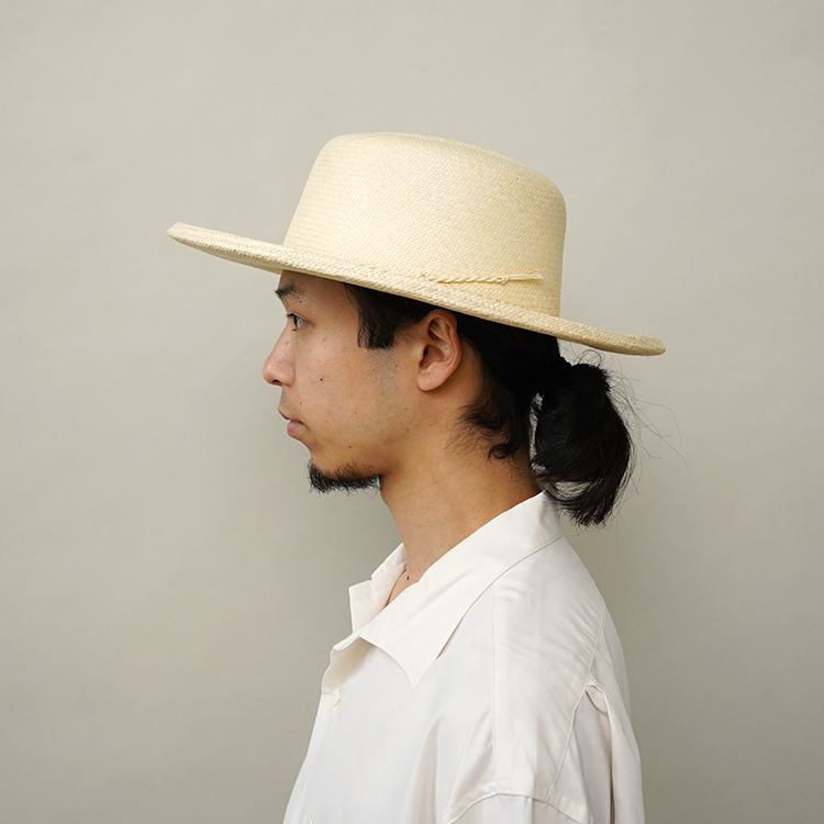 FLAT CLOWN PANAMA HAT