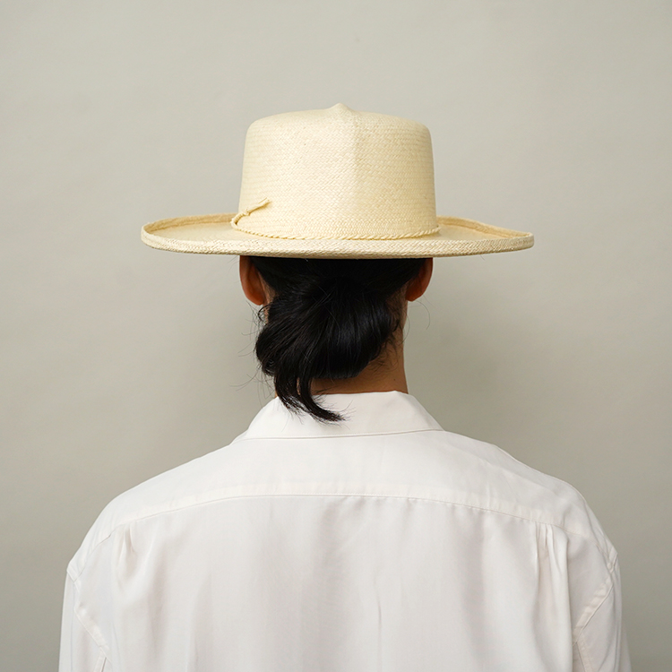 FLAT CLOWN PANAMA HAT