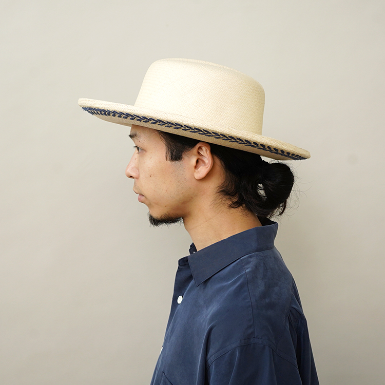 FLAT CLOWN PANAMA HAT