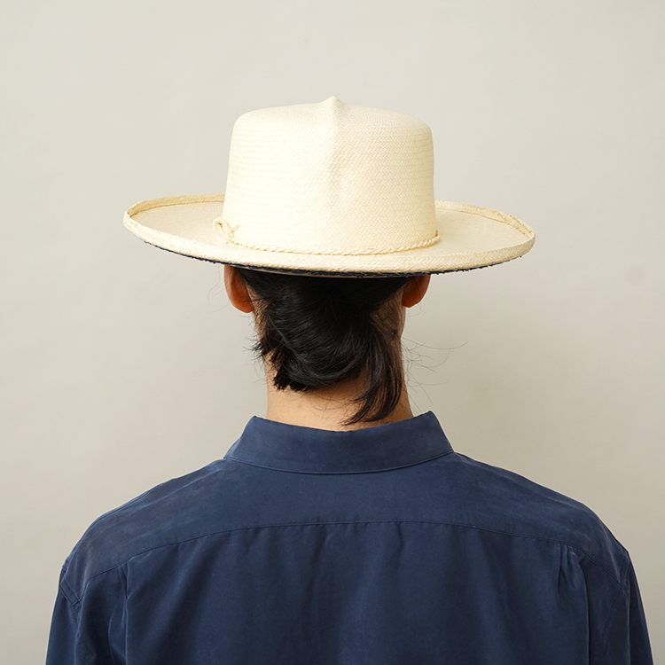 FLAT CLOWN PANAMA HAT