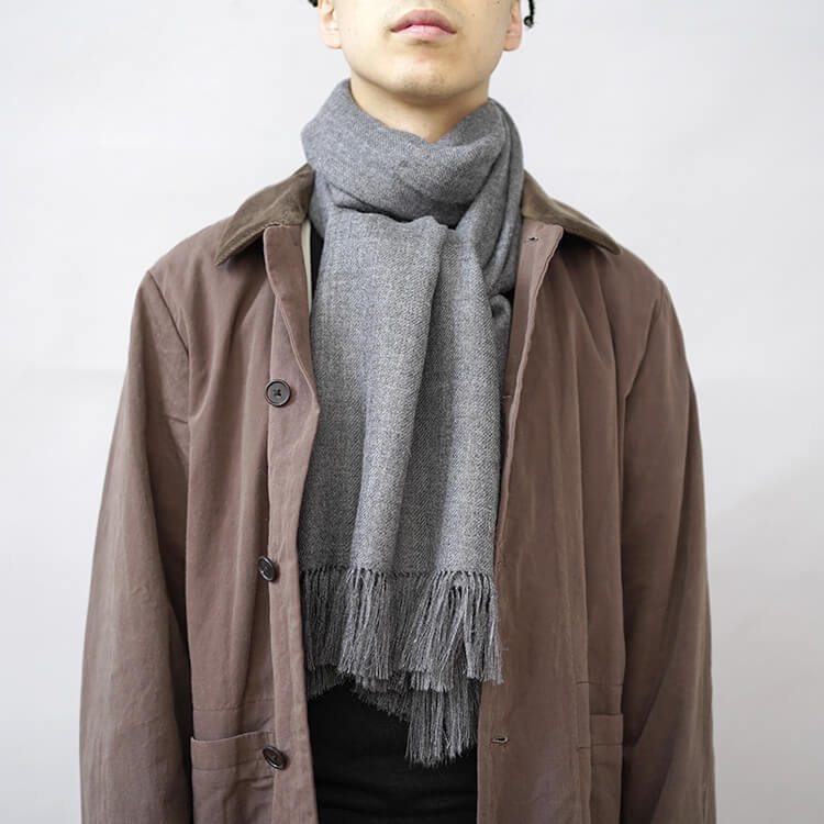 THE INOUE BROTHERS... / Non Brushed Large Stole 