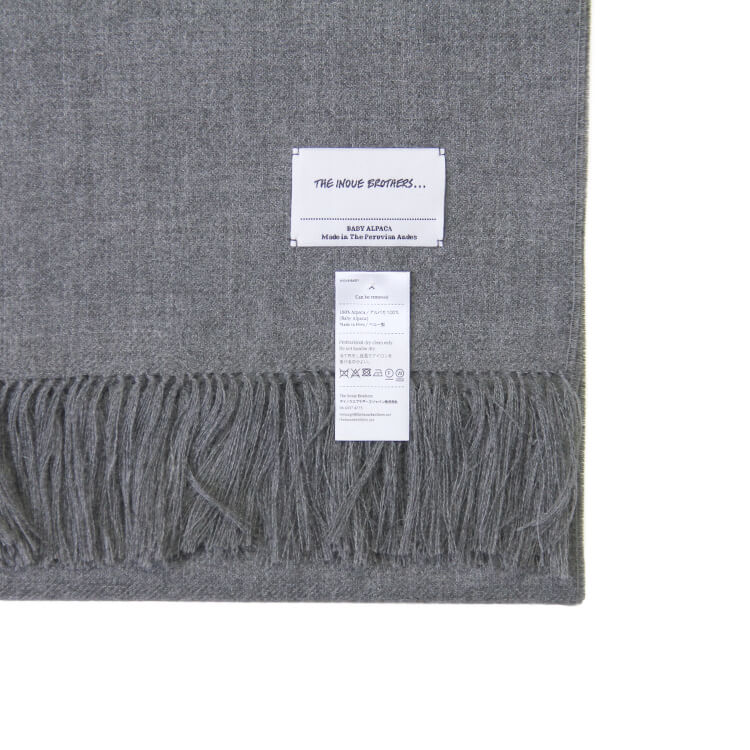 THE INOUE BROTHERS... / Non Brushed Large Stole 