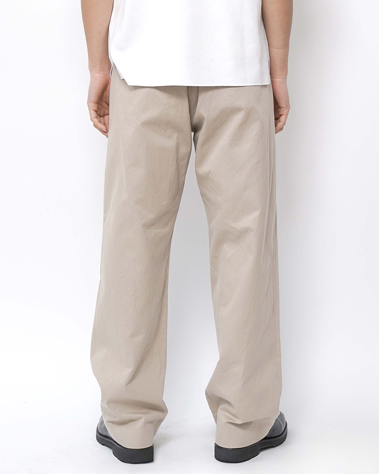 YAECA/CHINO PANTS / 2TUCK STRAIGHT
