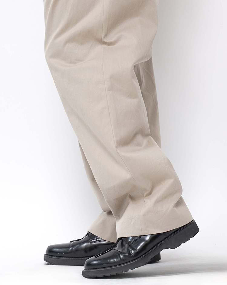 YAECA/CHINO PANTS / 2TUCK STRAIGHT