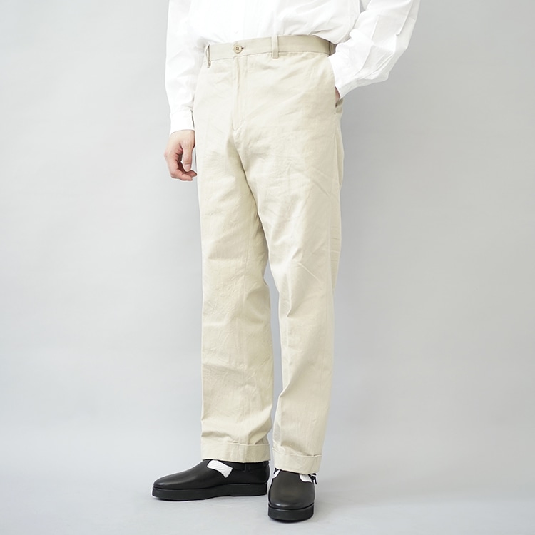 YAECA / 3B JACKET SET UP PANTS - CHINO