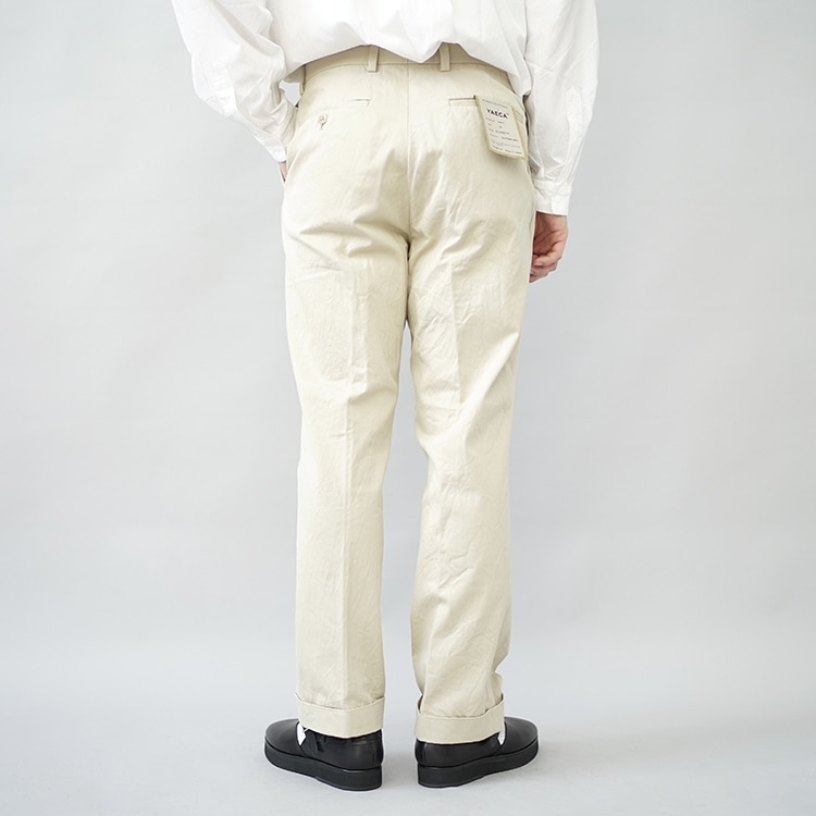 YAECA / 3B JACKET SET UP PANTS - CHINO