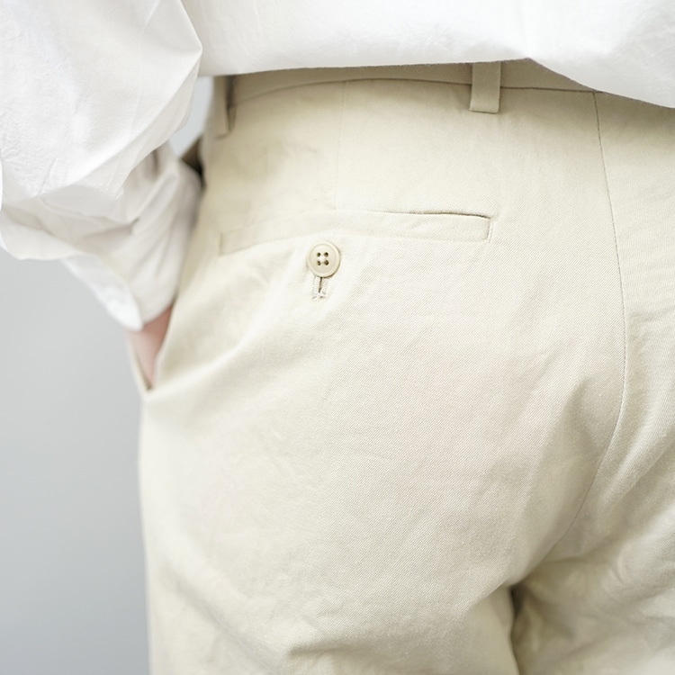 YAECA / 3B JACKET SET UP PANTS - CHINO