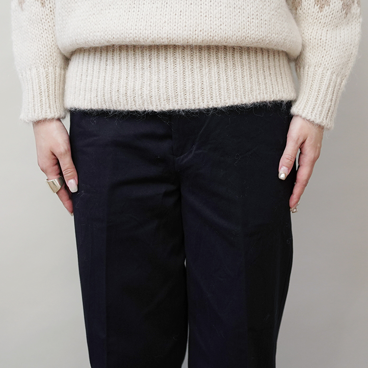 YAECA / CHINO PANTS / CREASED SLIM