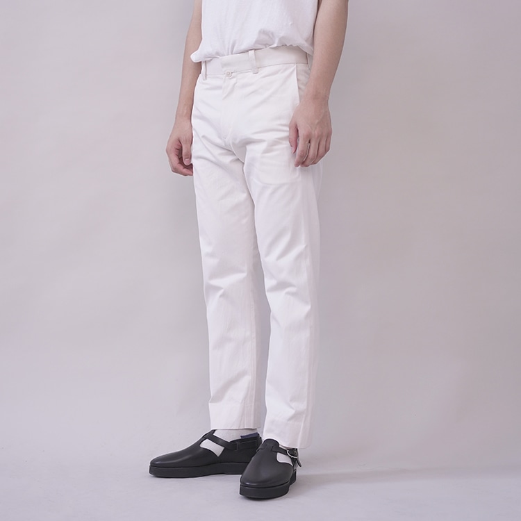 YAECA/CHINO PANTS / PIPED NARROW