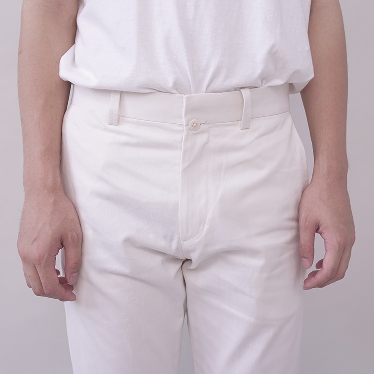 YAECA/CHINO PANTS / PIPED NARROW
