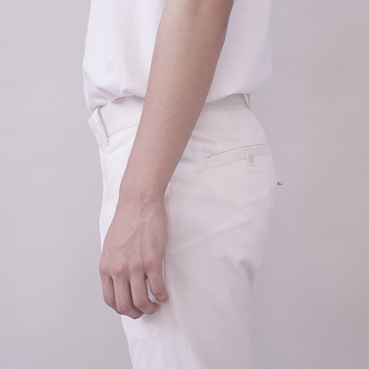 YAECA/CHINO PANTS / PIPED NARROW