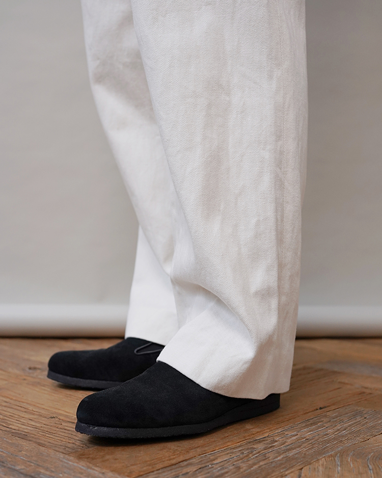 YAECA/CHINO PANTS / TUCK STRAIGHT
