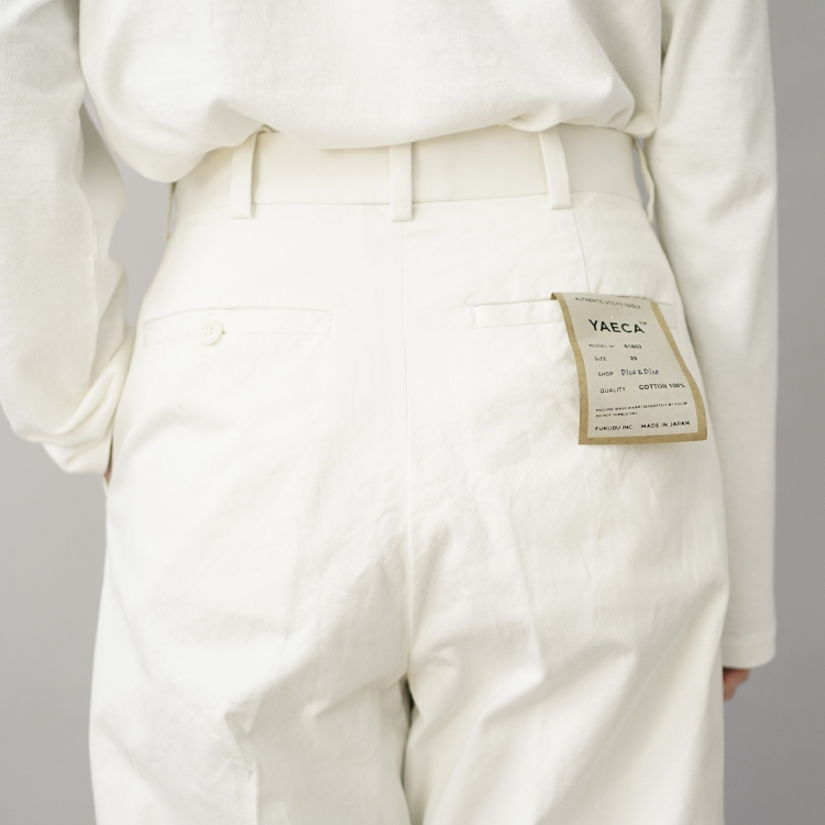 YAECA/CHINO PANTS / CREASED