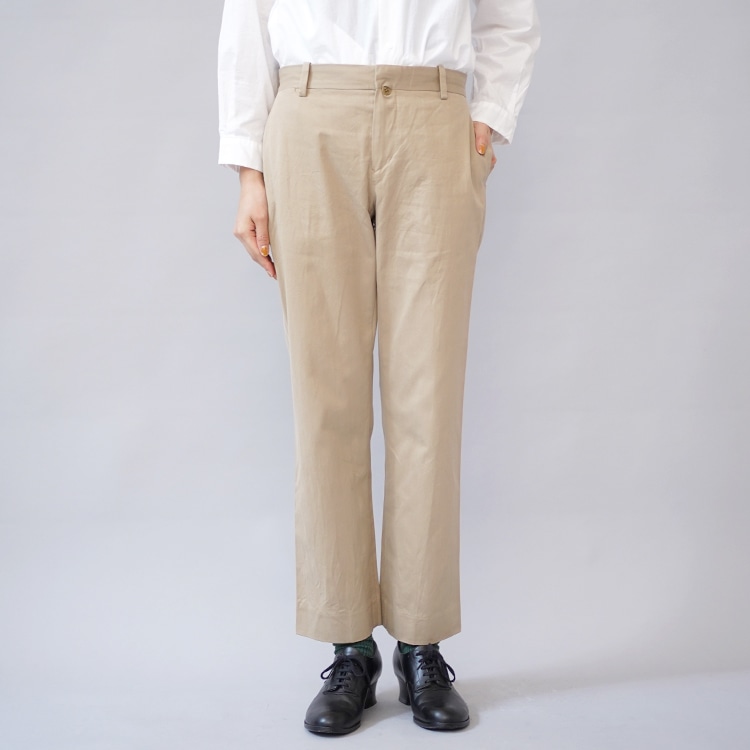 YAECA/CHINO PANTS / PIPED STEM