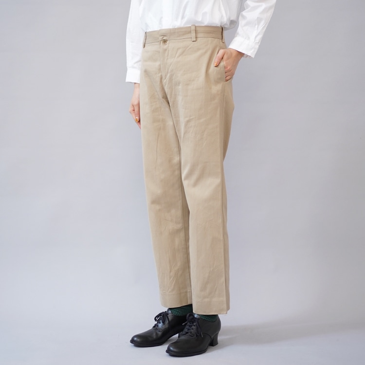 YAECA/CHINO PANTS / PIPED STEM
