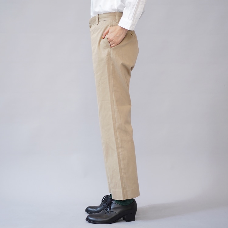 YAECA/CHINO PANTS / PIPED STEM