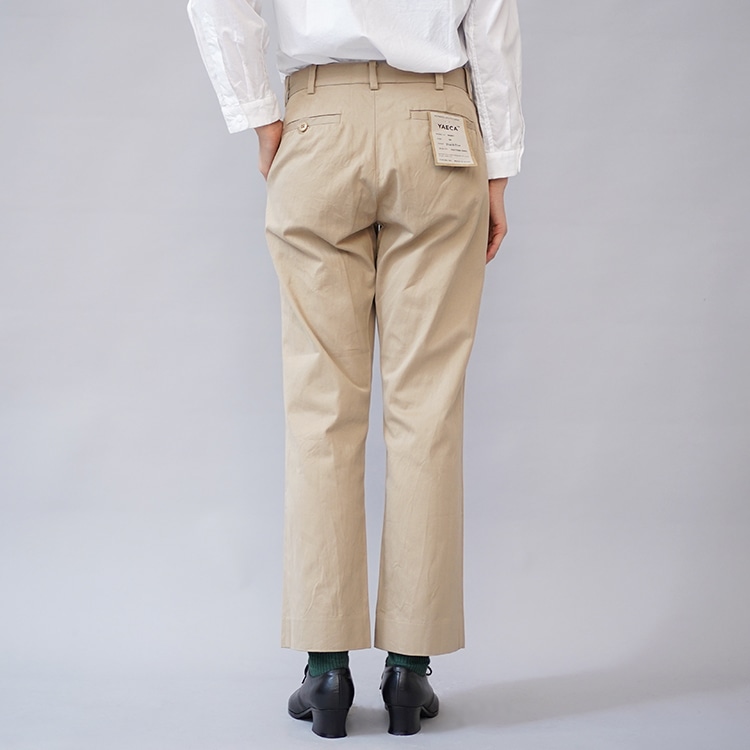 YAECA/CHINO PANTS / PIPED STEM