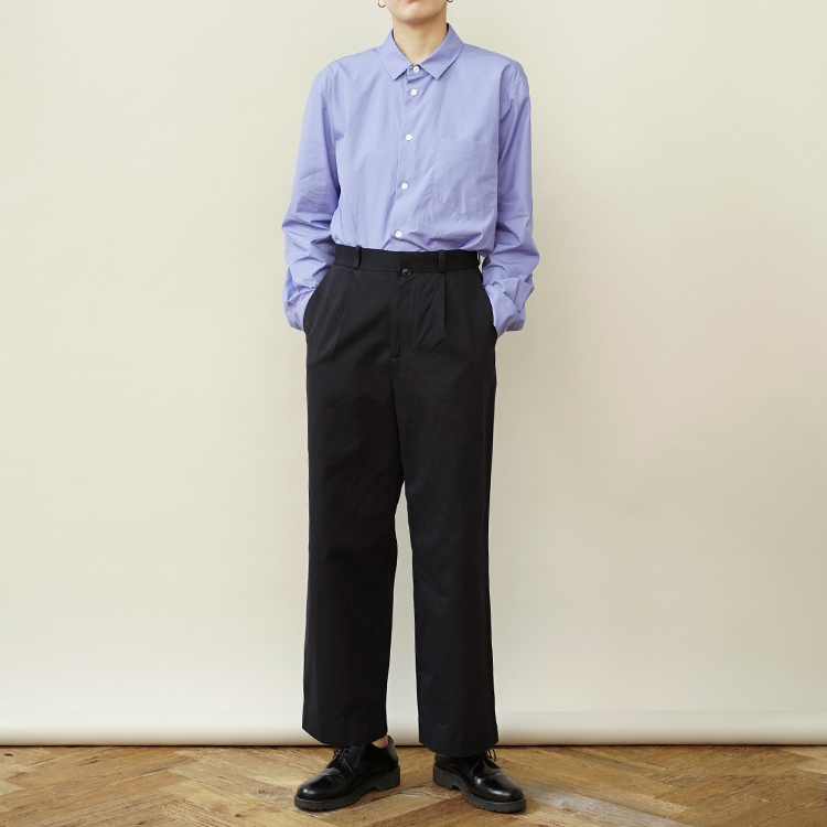 YAECA/CHINO PANTS / TUCK STRAIGHT