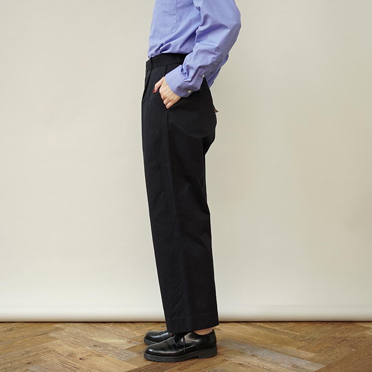 YAECA/CHINO PANTS / TUCK STRAIGHT