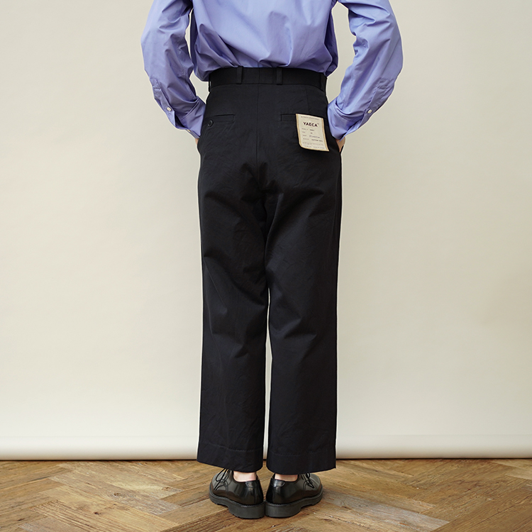 YAECA/CHINO PANTS / TUCK STRAIGHT