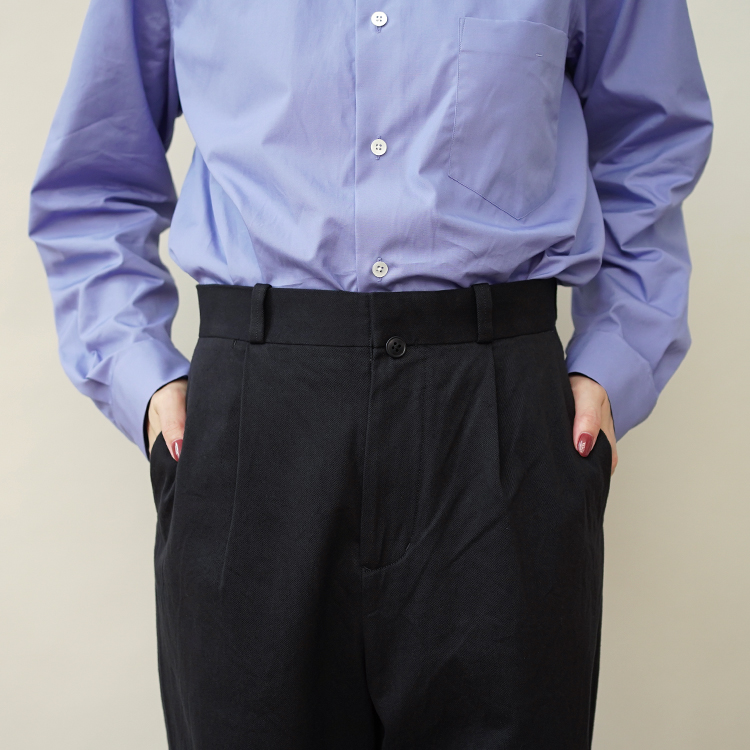 YAECA/CHINO PANTS / TUCK STRAIGHT