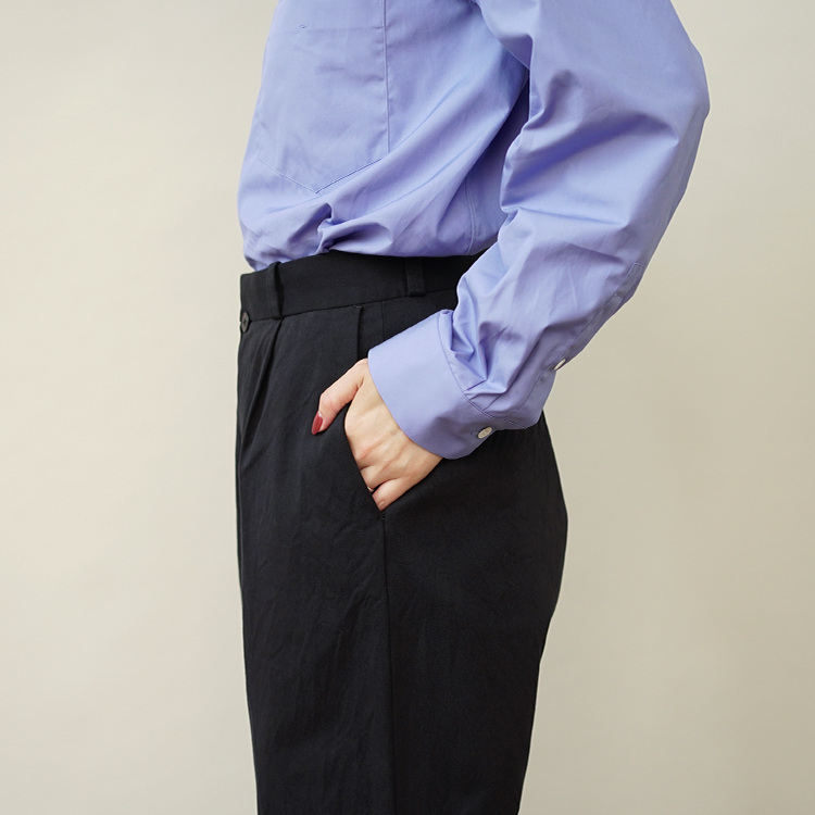 YAECA/CHINO PANTS / TUCK STRAIGHT