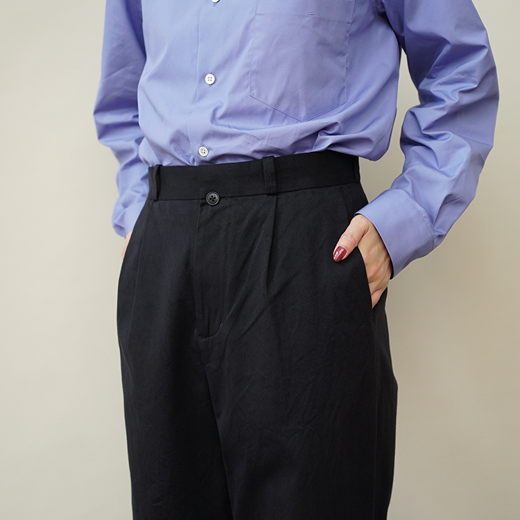 YAECA/CHINO PANTS / TUCK STRAIGHT