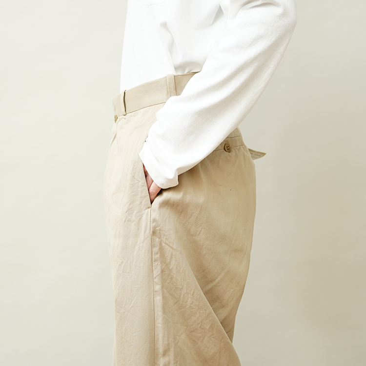 YAECA/CHINO PANTS / WIDE