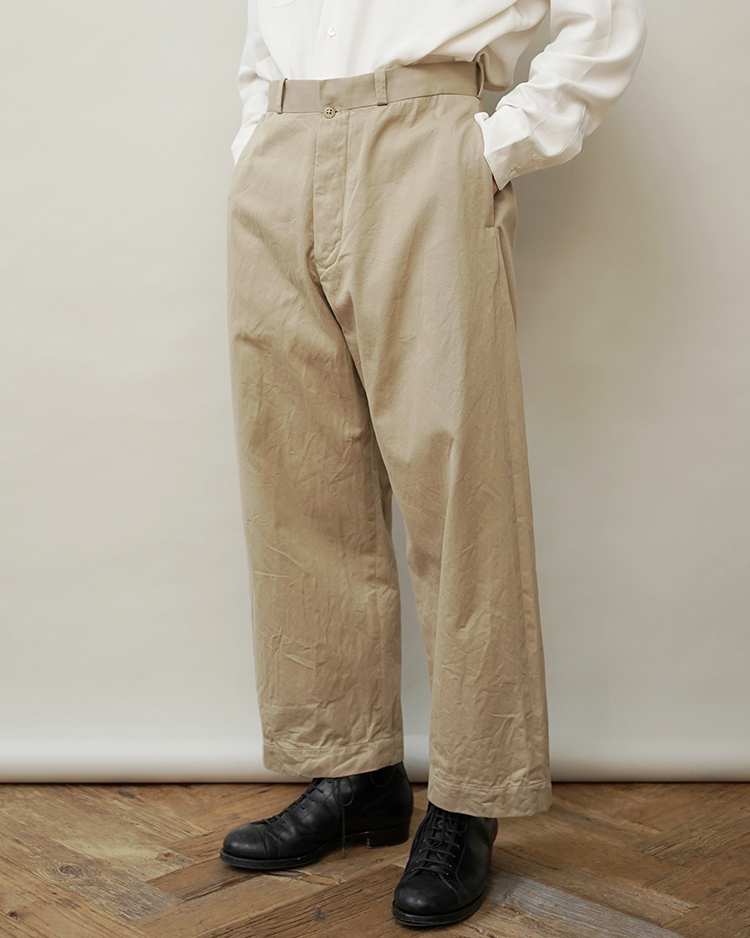 YAECA/CHINO PANTS / WIDE