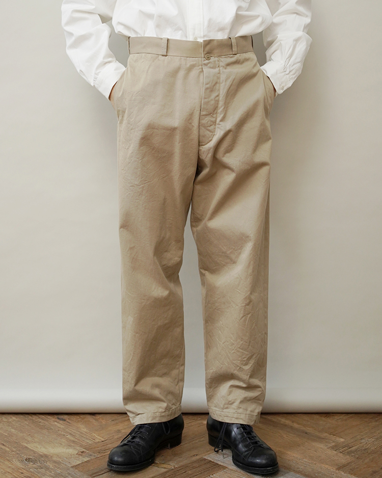 YAECA/CHINO PANTS / WIDE TAPERED