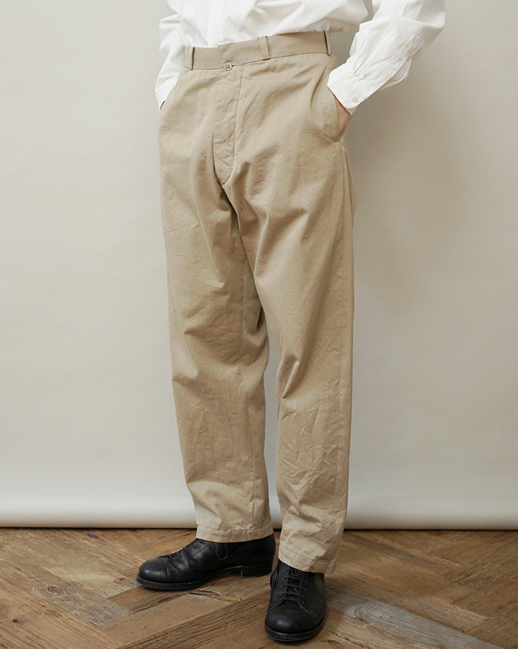 YAECA/CHINO PANTS / WIDE TAPERED
