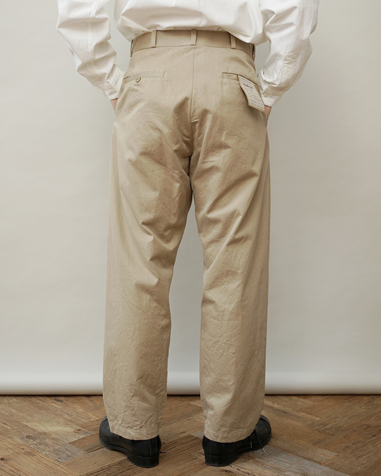 YAECA/CHINO PANTS / WIDE TAPERED