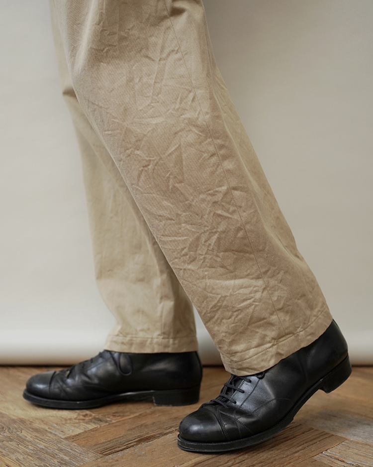 YAECA/CHINO PANTS / WIDE TAPERED