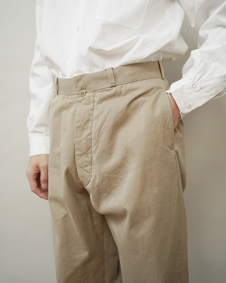 YAECA/CHINO PANTS / WIDE TAPERED