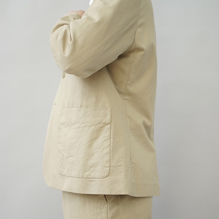 CHINO 3B JACKET / KHAKI