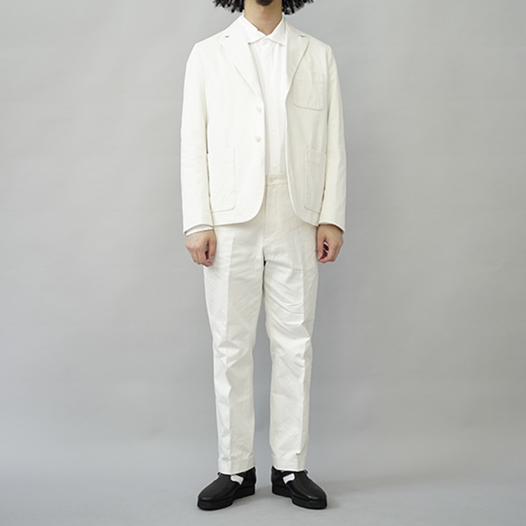 CHINO 3B JACKET / WHITE