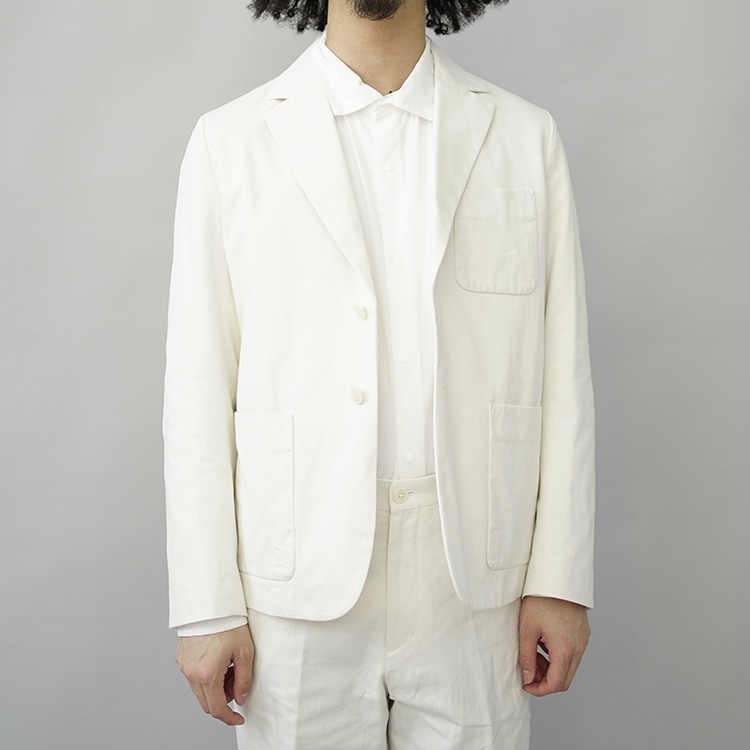 CHINO 3B JACKET / WHITE