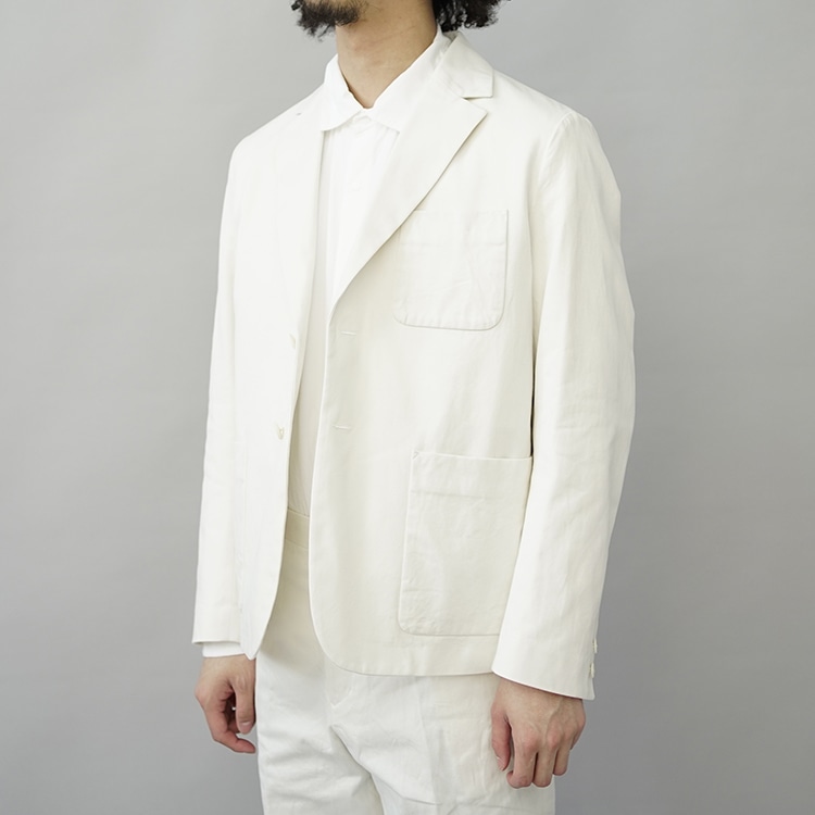 CHINO 3B JACKET / WHITE