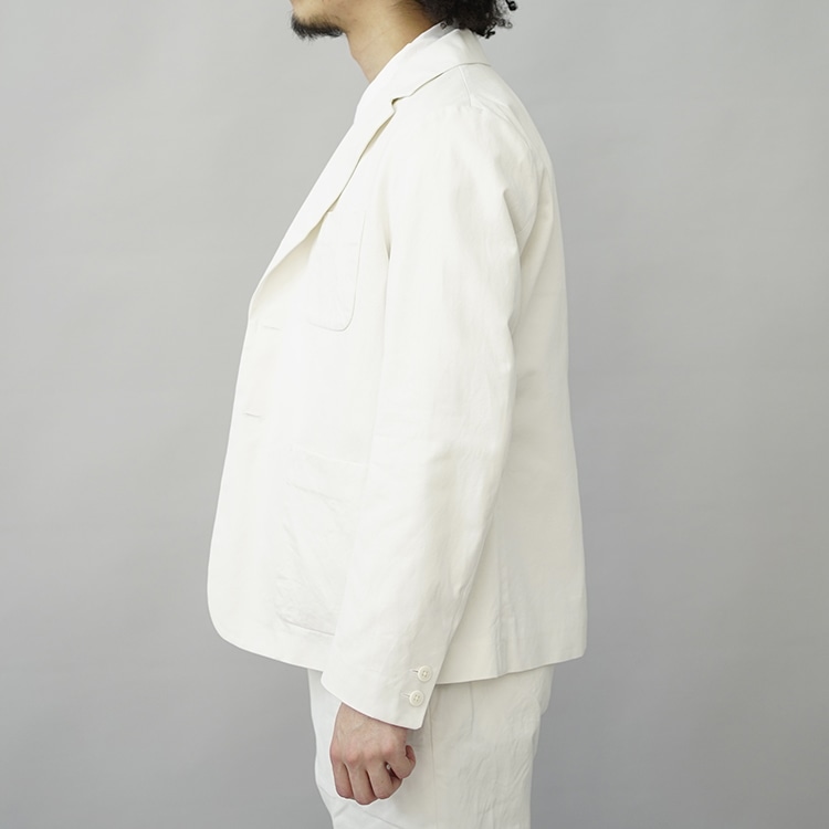 CHINO 3B JACKET / WHITE