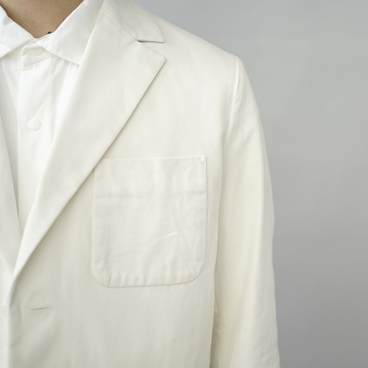 CHINO 3B JACKET / WHITE